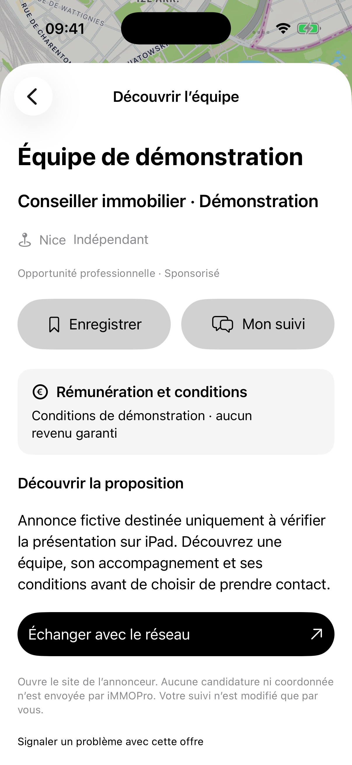 Espace des opportunités professionnelles